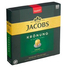 Jacobs Krönung Crema pražená mletá káva v kapslích 20 ks 104g