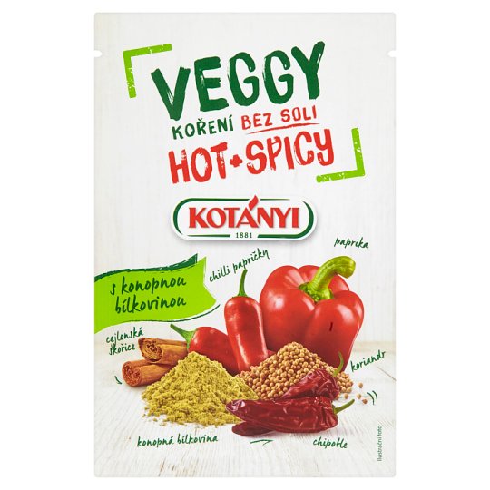Kotányi Veggy Hot+Spicy koření bez soli 20g