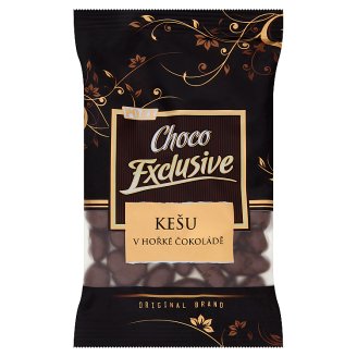 Poex Choco Exclusive Kešu v hořké čokoládě 150g
