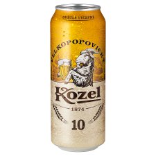 Velkopopovický Kozel Pale 10 Draft Beer 500ml