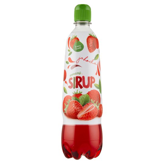 Frupper Korunní Fruit Syrup Strawberry 0.7L Tesco Groceries