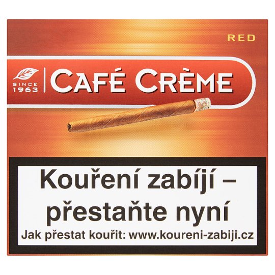 Café Crème Red Cigarillos 10 pcs