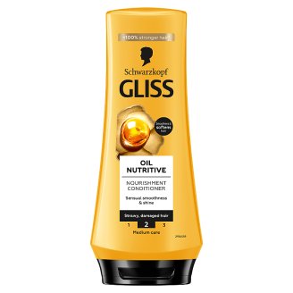 Gliss Kur Oil Nutritive Balzám pro vlasy se sklonem k třepení 200ml