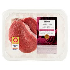 Tesco Beef Rear Boneless Steak Roll 0.400kg
