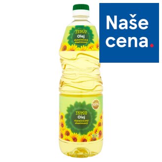 Tesco Slunečnicový olej 1l