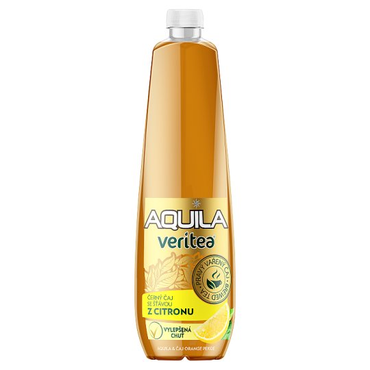 Aquila Veritea Černý čaj se šťávou z citronu 1,25l