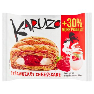 The Bakers Karuzo Pita z listového těsta s jogurtovo-jahodovou náplní 62g
