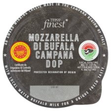 Tesco Finest Mozzarella di Bufala Campana D.O.P. 125g