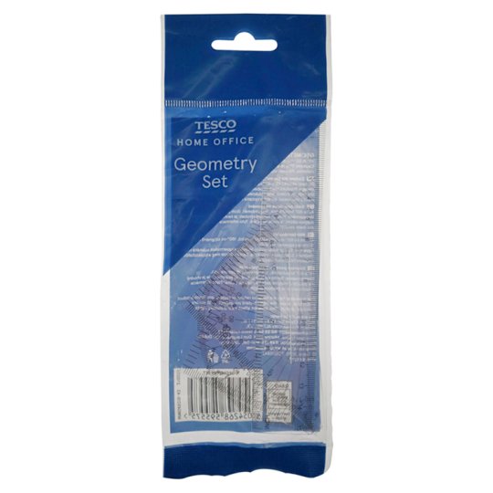 Tesco Home Office Geometry Set Tesco Groceries