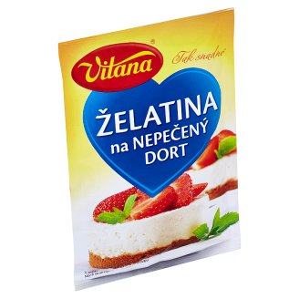 Vitana Želatina na nepečený dort v prášku 50g
