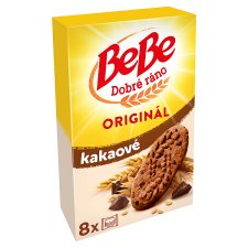 Opavia BeBe Dobré Ráno kakaové sušenky s kousky čokolády 8 x 50g (400g)