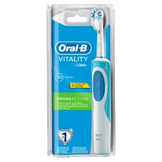 Oral-B Vitality CrossAction Elektrický Zubní Kartáček S Technologií Od Brauna