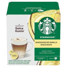 STARBUCKS® Madagaskar Vanilla Latte Macchiato by NESCAFE® DOLCE GUSTO® Coffee Capsules, 127.8g