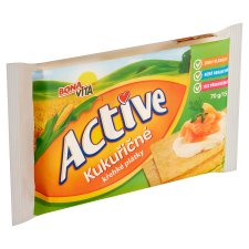 Bona Vita Active Kukuričné křehké plátky 15 ks 70g