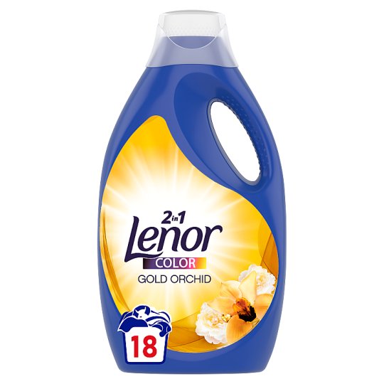 LENOR Washing Liquid Laundry Detergent 18 Washes, Gold Orchid Tesco