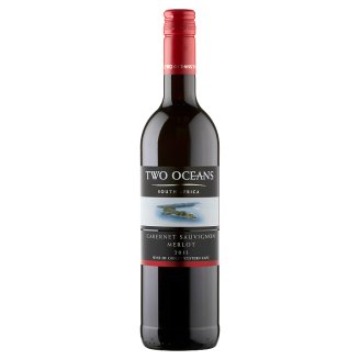 Two Oceans Cabernet Sauvignon Merlot Medium Dry Red Wine