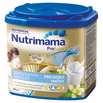 Nutrimama Profutura Mléčný nápoj s vanilkovou příchutí pro kojící matky 400g