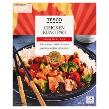 Tesco Chicken Kung Pao with Rice 400g