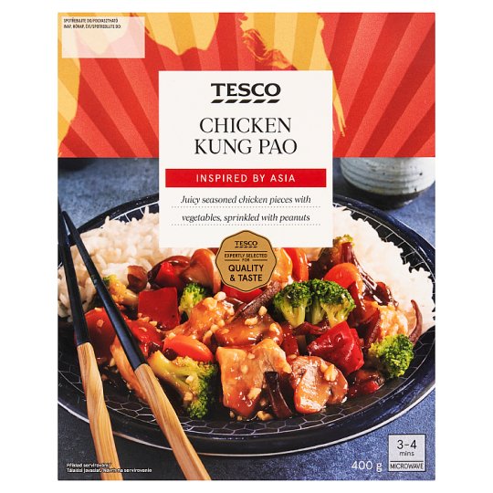 Tesco Kuřecí Kung Pao s rýží 400g