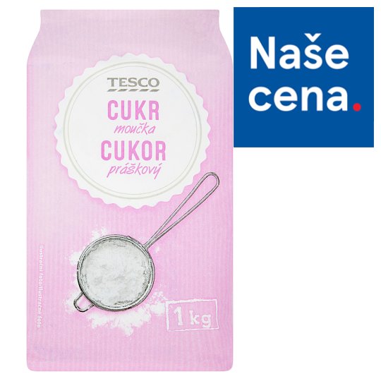Tesco Cukr moučka 1kg