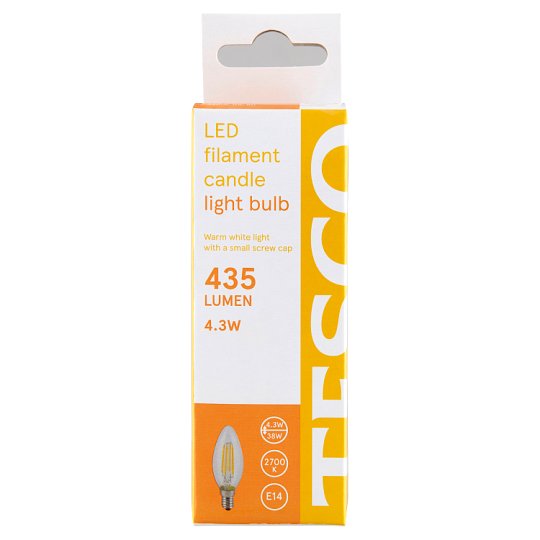 Tesco LED žárovka 4.3 W (38 W) E14