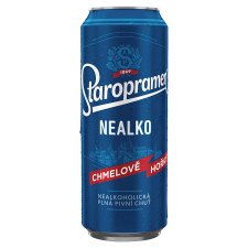 Staropramen Light Non-Alcoholic Beer 0.5L