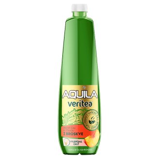 Aquila Veritea Černý čaj se šťávou z broskve 1,25l