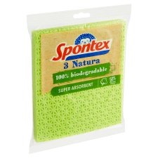 Spontex Natura Sponge Towel 3 pcs