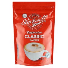 Stockwell & Co. Cappuccino instantní kávový nápoj v prášku 100g