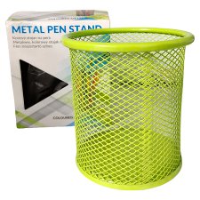 Metal Colored Pen Stand