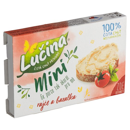 Lučina Mini rajče a bazalka 100g