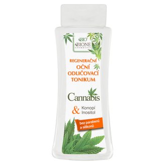 Bione Cosmetics Bio Cannabis regenerační oční odličovací tonikum 255ml