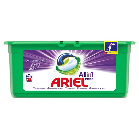 Ariel Lavender Kapsle Na Praní Prádla 3v1 28 Praní