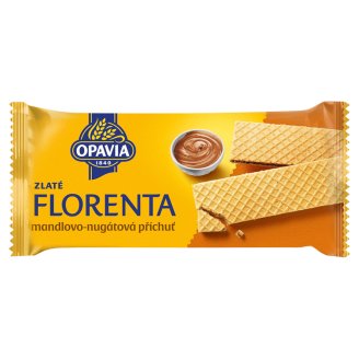Opavia Zlaté Florenta s mandlovo-nugátovou příchutí 112g