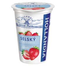 Hollandia Selský jogurt jahodový s kulturou BiFi 200g