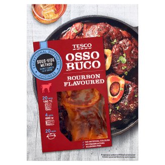 Tesco Pomalu vařená hovězí kližka v marinádě s příchutí bourbon 0,440kg