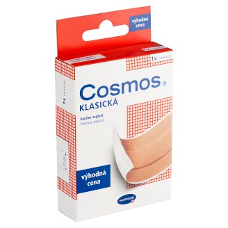 Cosmos Klasická textilní náplast 1 m x 6 cm