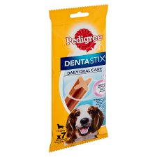 Pedigree DentaStix Supplementary Food for Dogs 10-25 kg 7 Sticks 180g