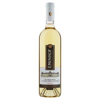 Eminhof Veltlínské zelené & Sylvánské zelené & Sauvignon pozdní sběr víno bílé polosuché 0,75l