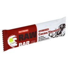 Nutrend Raw Bar Ovocná tyčinka s ořechy a kakaem 50g