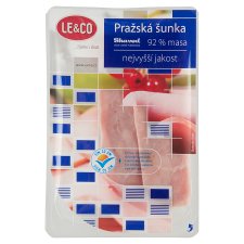 Le & Co Shaved Highest Quality Prague Ham 100g