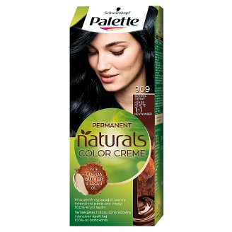 Schwarzkopf Palette Permanent Naturals Color Creme barva na vlasy Modročerný 909 (1-1)