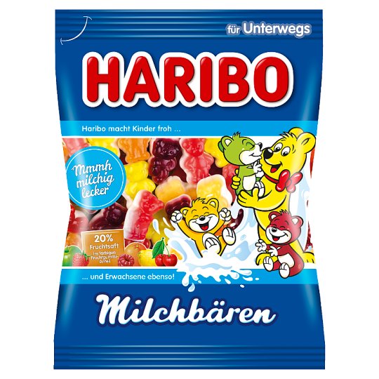 Haribo Milchbären ovocné želé 85g
