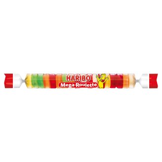 Haribo Mega-roulette želé s ovocnými příchutěmi 45g