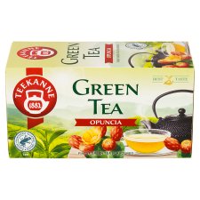 TEEKANNE Opuncia, Green Tea, 20 Bags, 35g