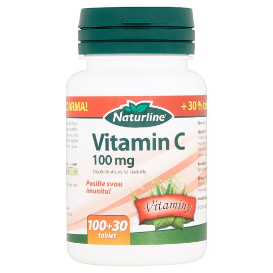 Naturline Vitamin C 100 mg 100+30 tablet