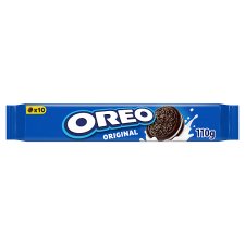 Oreo Original Cocoa Cookies with Vanilla Flavor Filling 110g