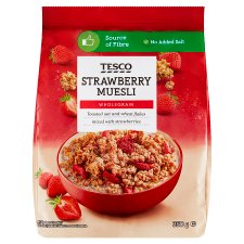 Tesco Strawberry Muesli 350g