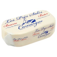 Camargue Máslo solené s krystalky mořské soli 250g