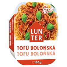 Lunter Tofu boloňská omáčka 190g